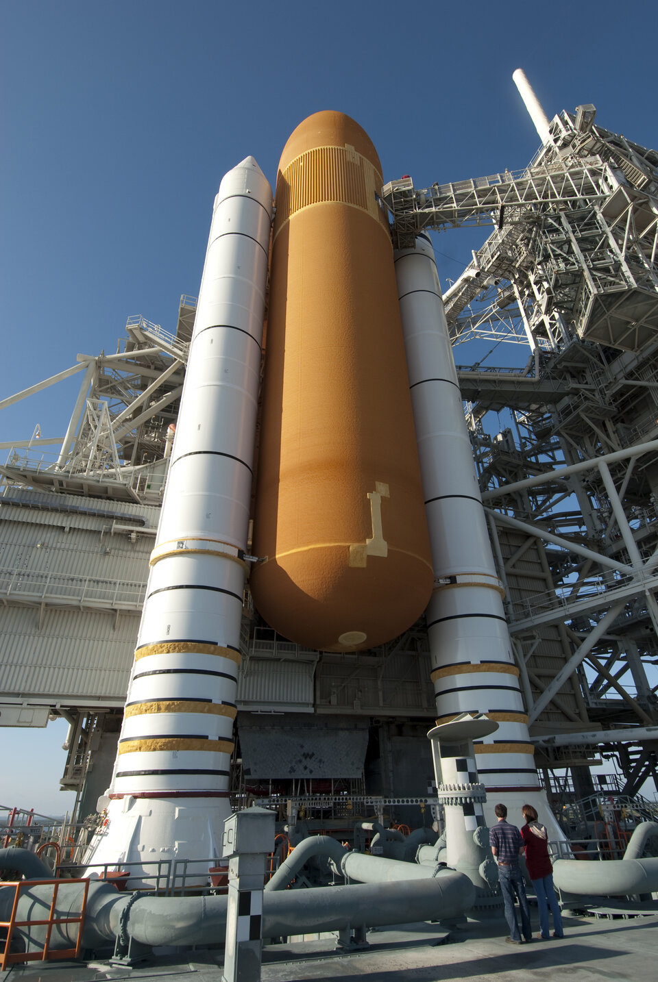 Endeavour on the Launch Pad 39A