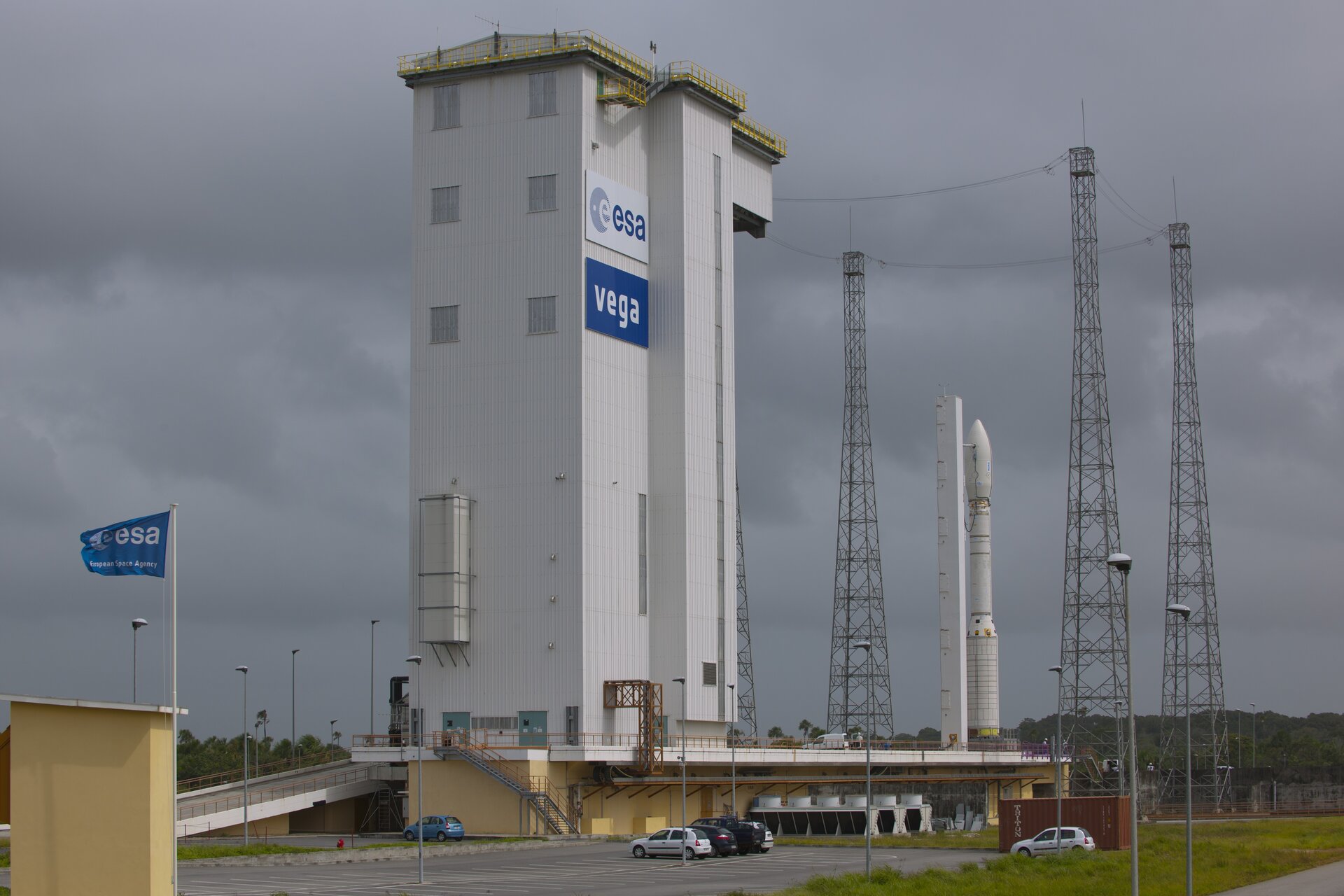 Vega launch pad