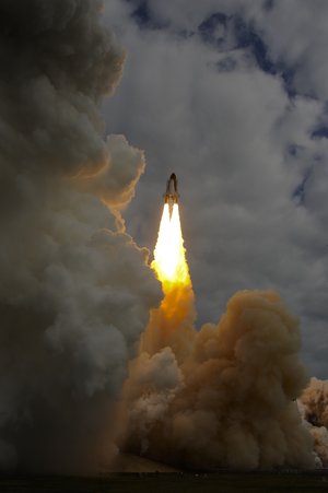 Launch of Space Shuttle Endeavour STS-134 mission