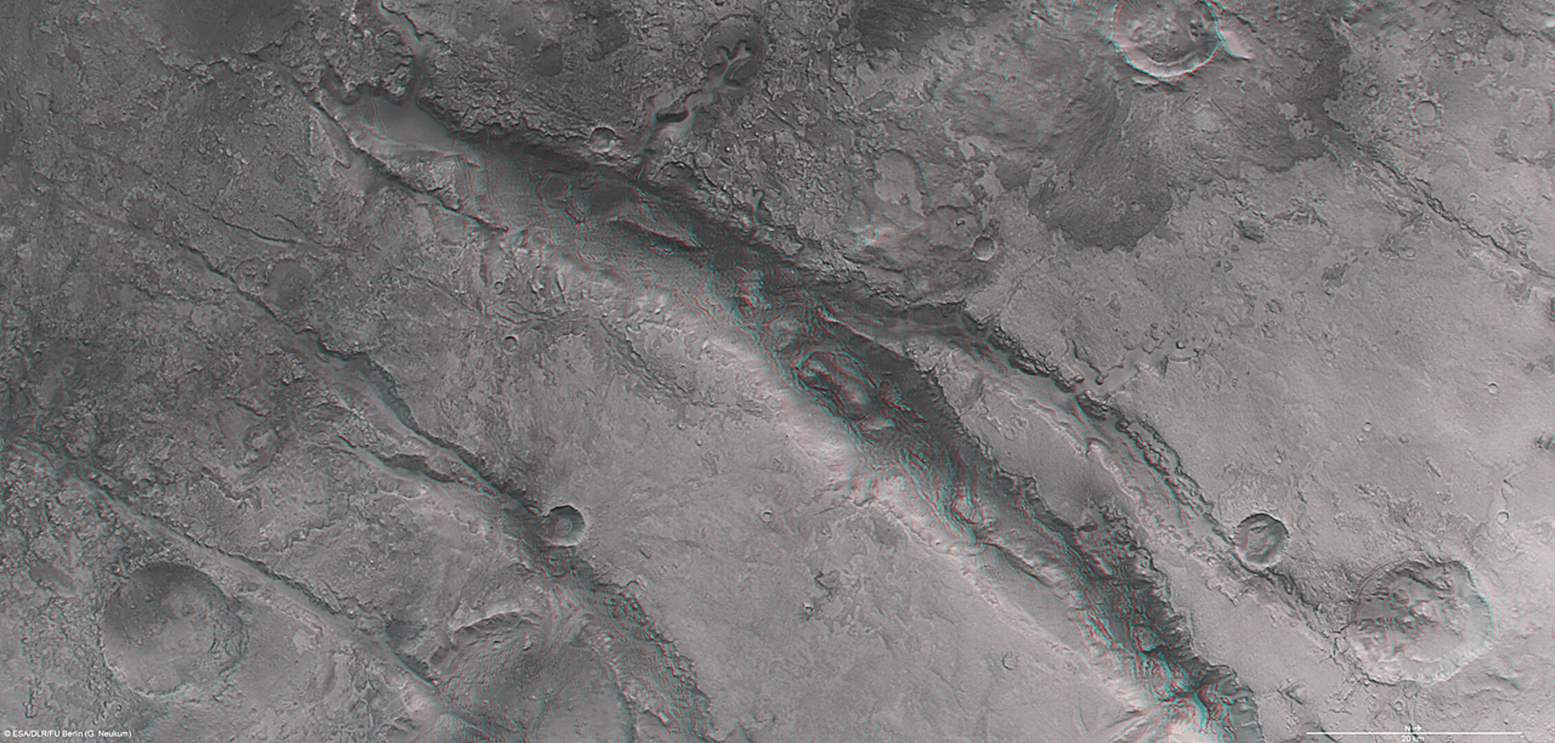 Nili Fossae in 3D