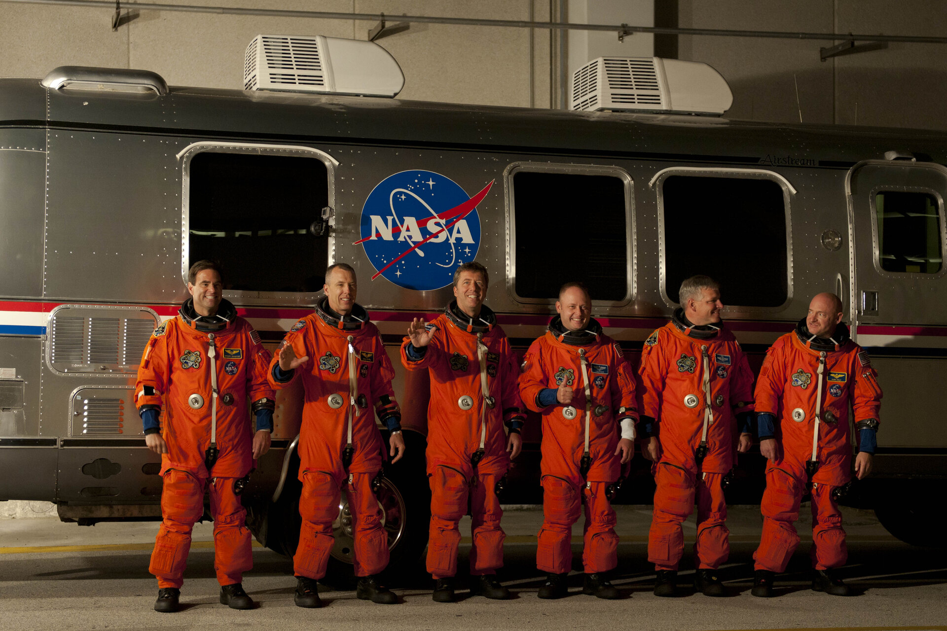 Το εξαμελές πλήρωμα της αποστολής STS-134