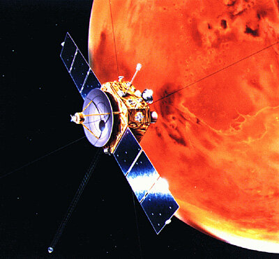 Japanische Raumsonde Nozomi mit Weltraumstaub-Detektor