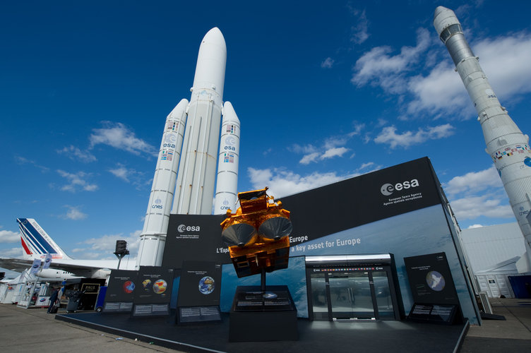 ESA pavilion at Paris Air & Space Show