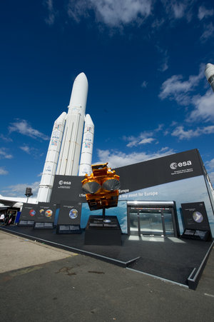 ESA pavilion at Paris Air & Space Show