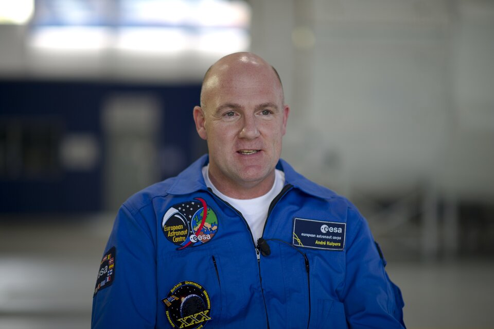 ESA-Astronaut André Kuipers