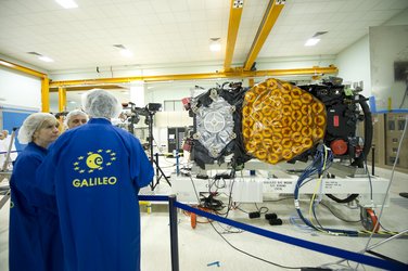 IOV assembled and tested by Thales Alenia Space