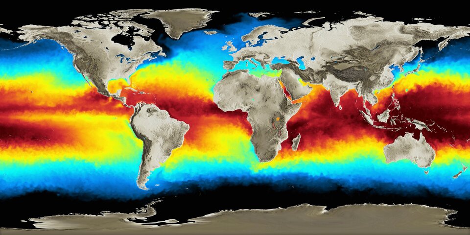 Sea-surface temperature from ERS