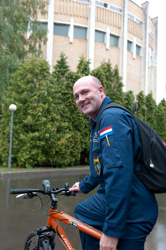 André Kuipers in the Star City