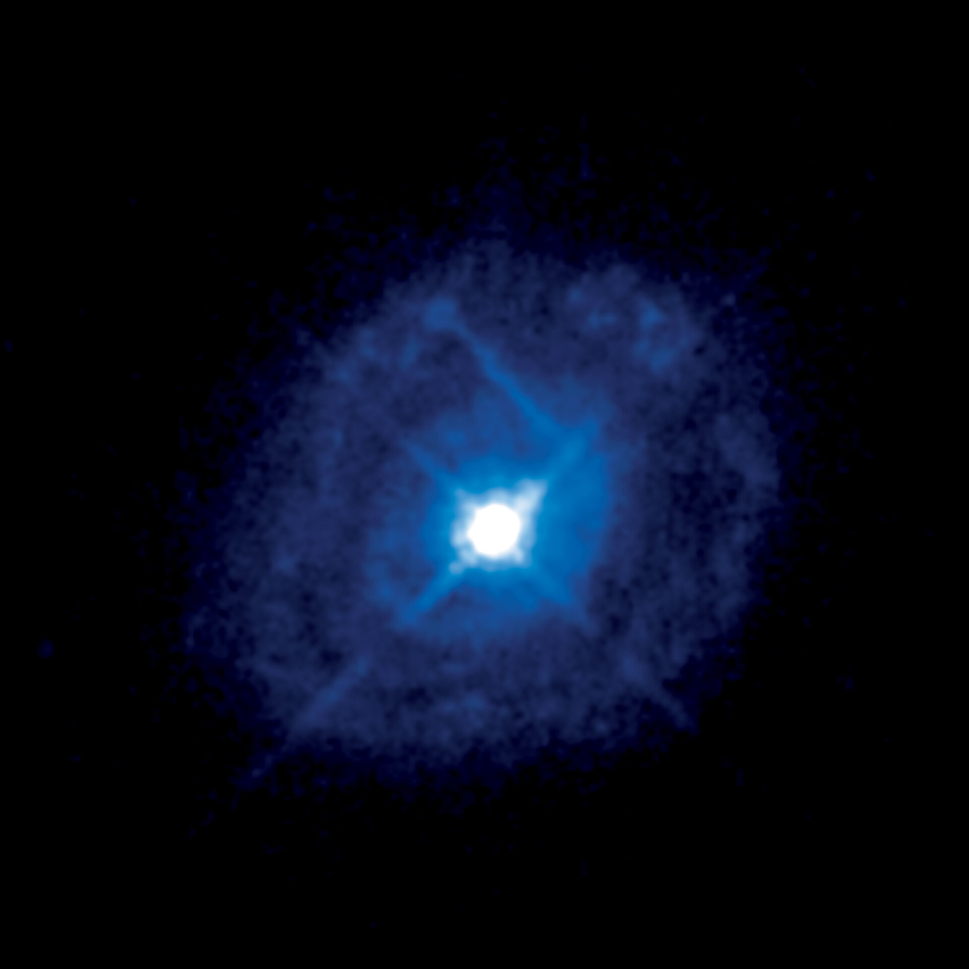 A galáxia activa Markarian 509