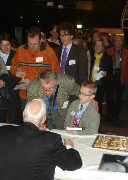 Al Worden at Space Expo