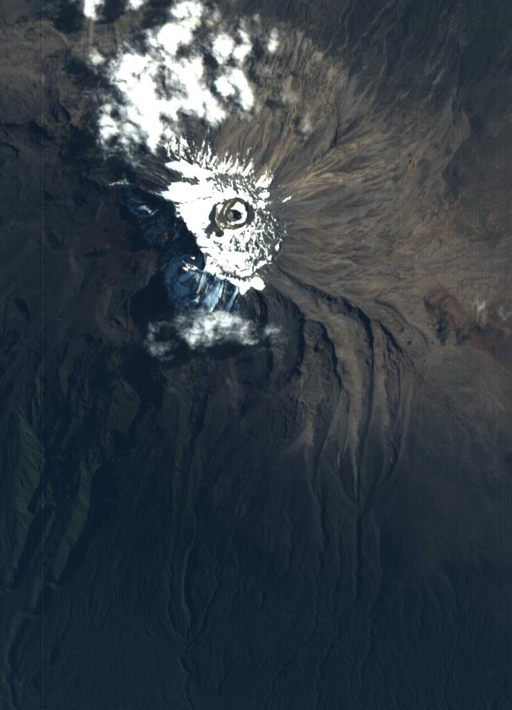 CHRIS image of Mount Kilimanjaro, Tanzania