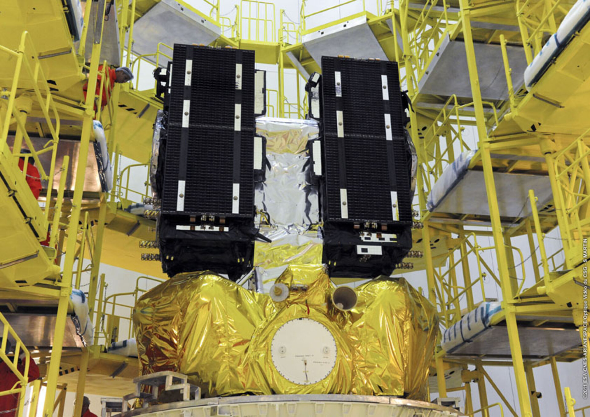 Galileo on Fregat upper stage