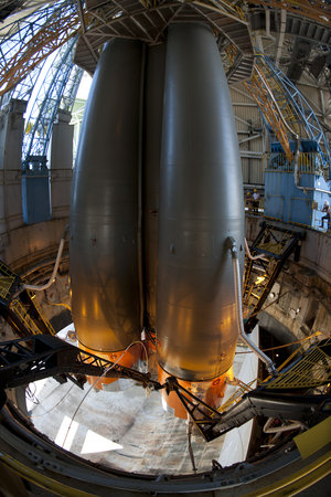 Soyuz VS01 on launch pad