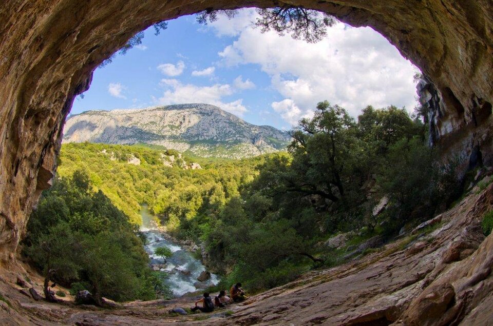 View of the valley