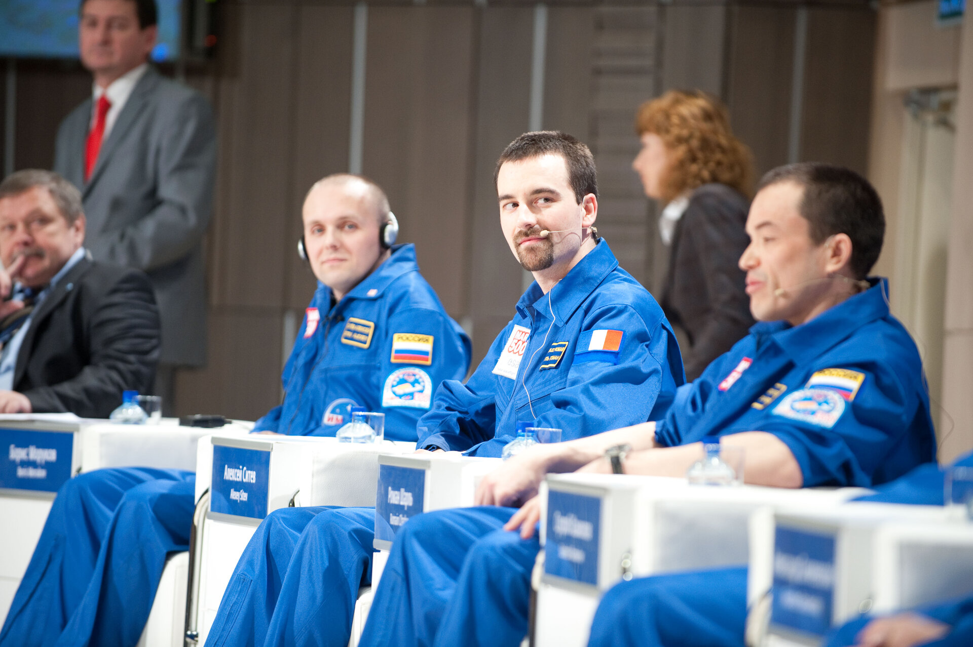 Mars500 press conference