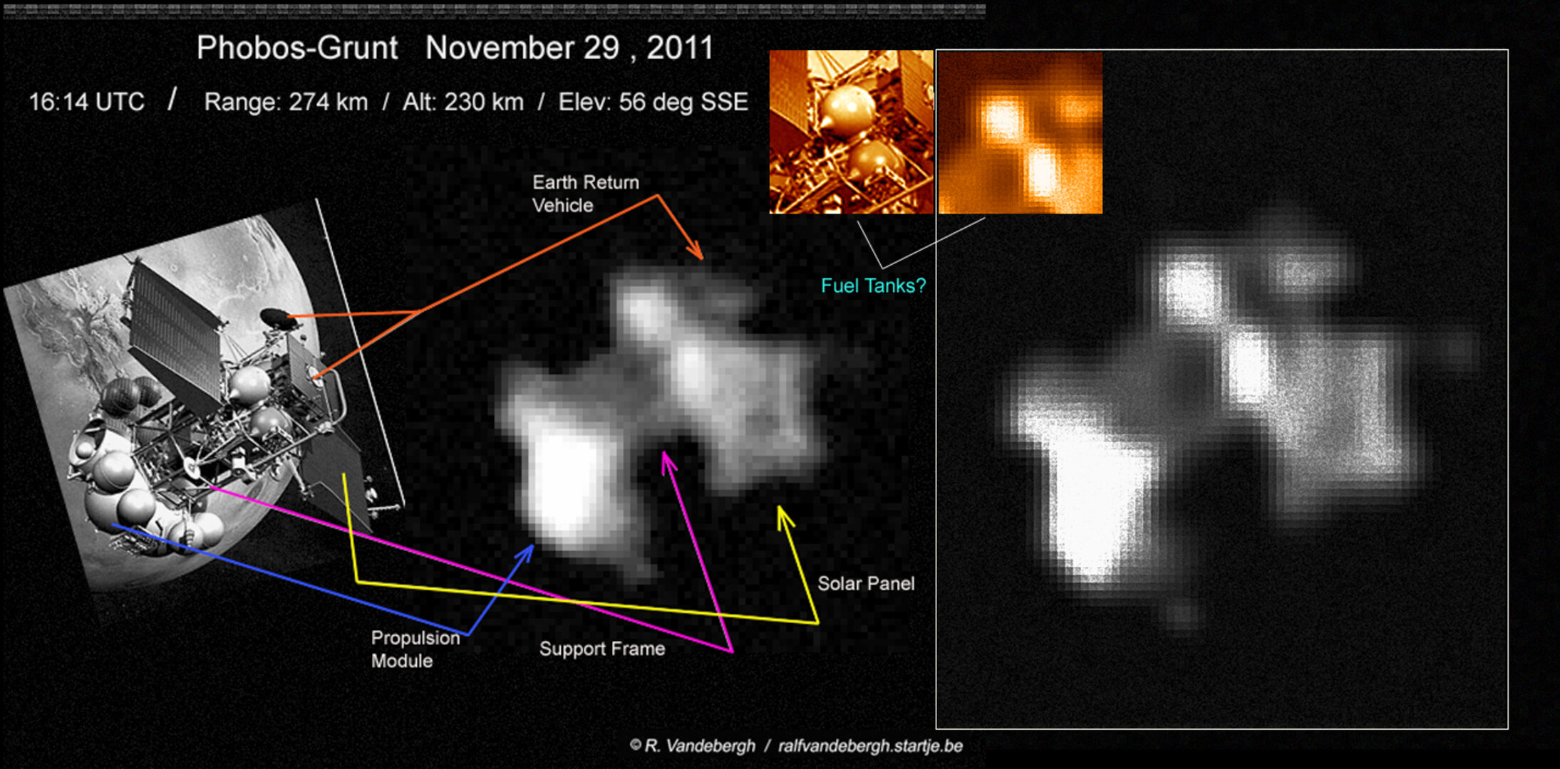 Amateur astronomer image of Phobos-Grunt, 29 November