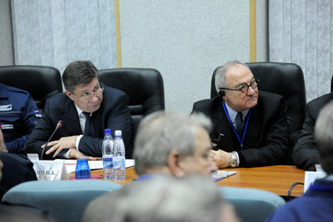 Jean-Jacques Dordain during the Russian State Commission