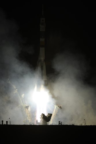 Launch of the Soyuz TMA-03M on 21 December 2011