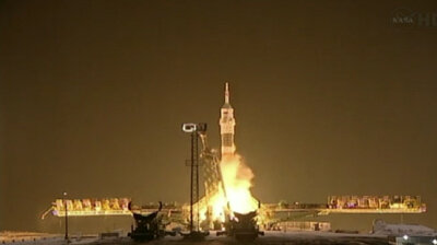Soyuz liftoff on Wednesday