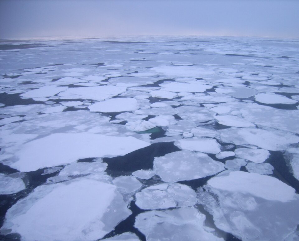 Sea ice in Laptev Sea