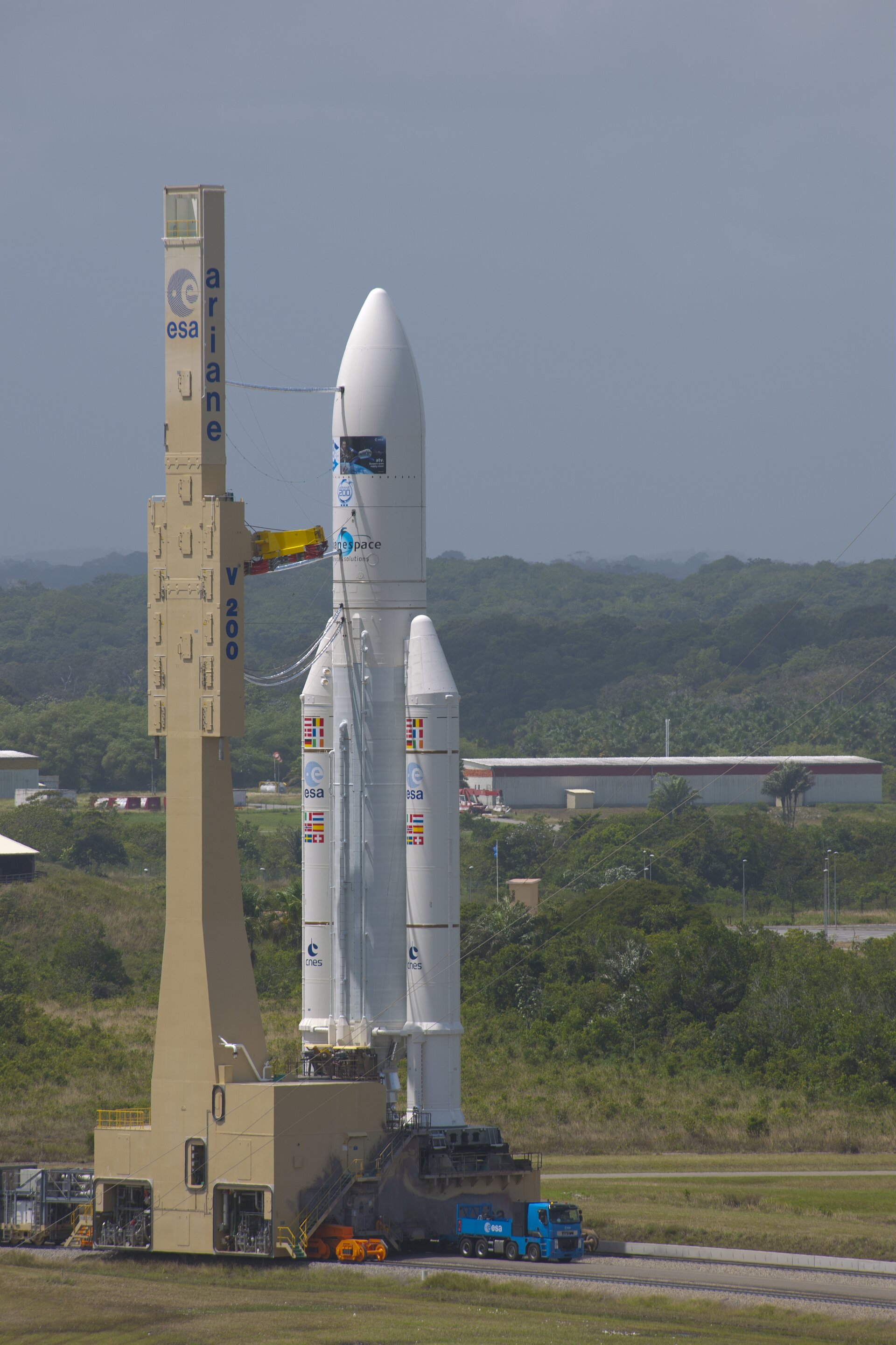 Ariane 5 roll-out