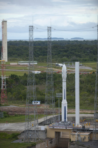 Fully assembled Vega VV01 on pad