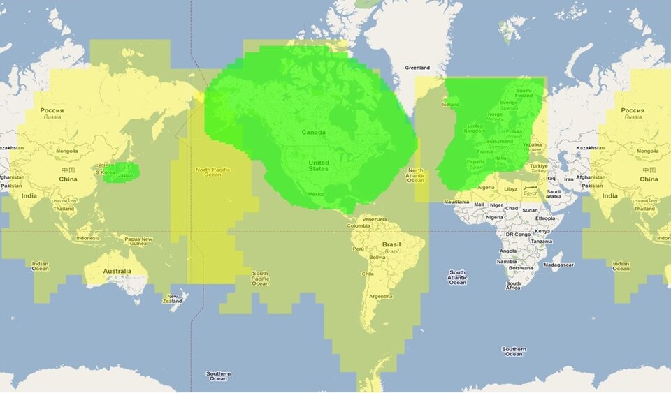 SBAS around the world