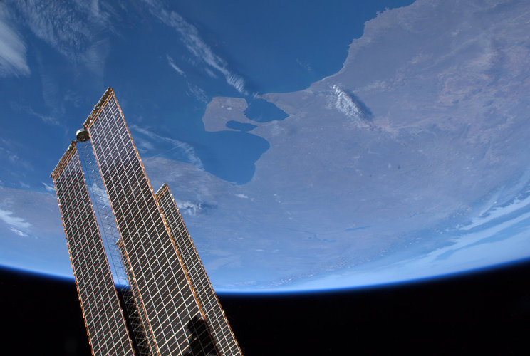 Valdes Peninsula, Argentina, from the ISS