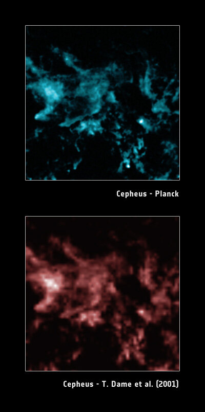 Molecular clouds in the Cepheus region