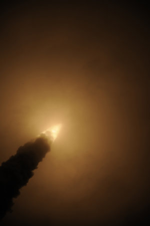 Liftoff of Ariane 5 VA205 with ATV-3