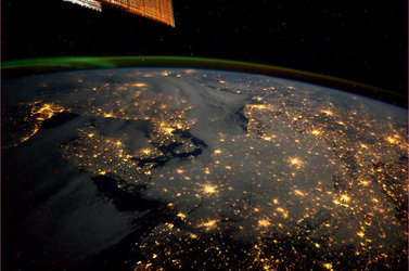 Denmark, Norway, Sweden and Northern Germany from the ISS