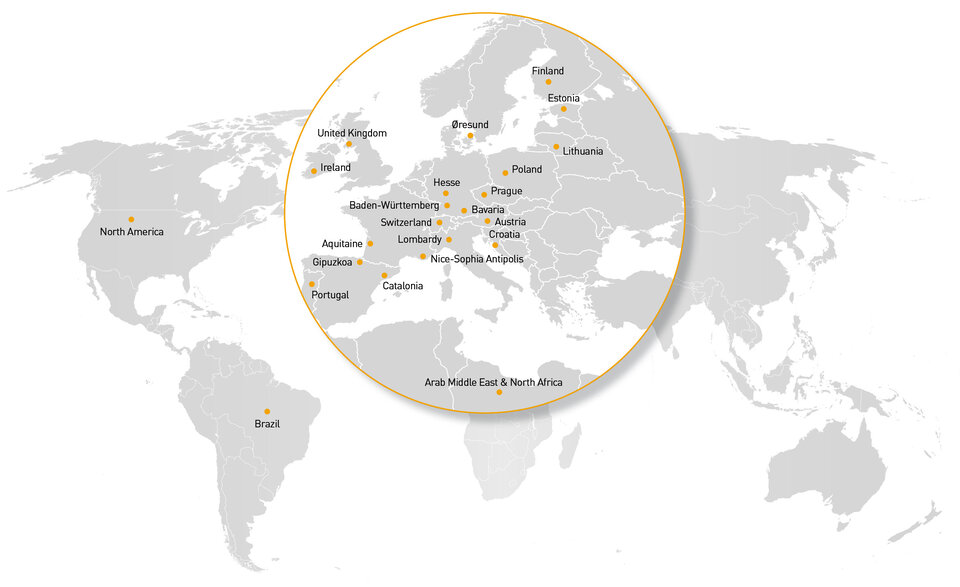 ESNC regions