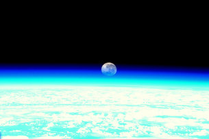 Moonset from the ISS