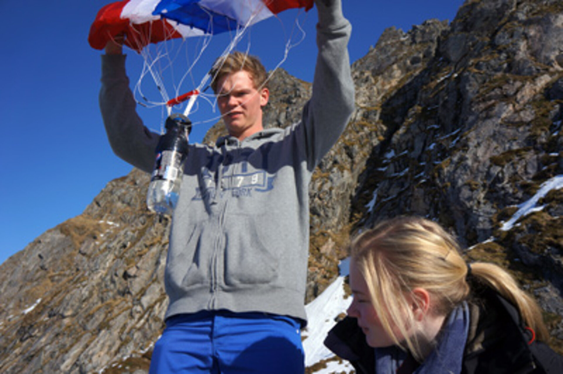 Testing the parachute