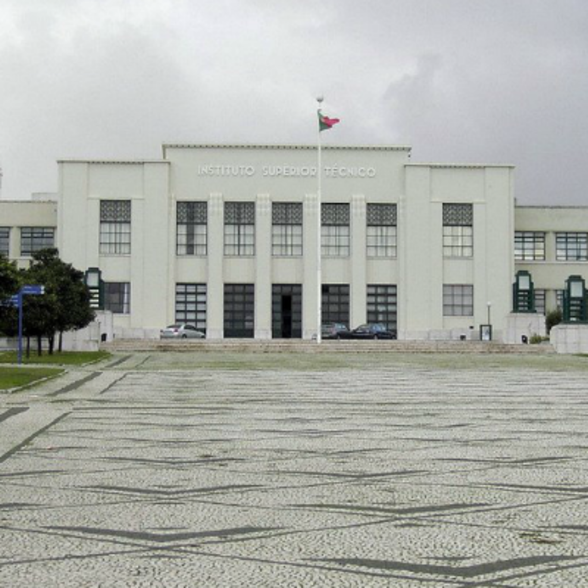 View of IST Lisbon campus