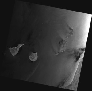 Last Envisat image before loss of contact