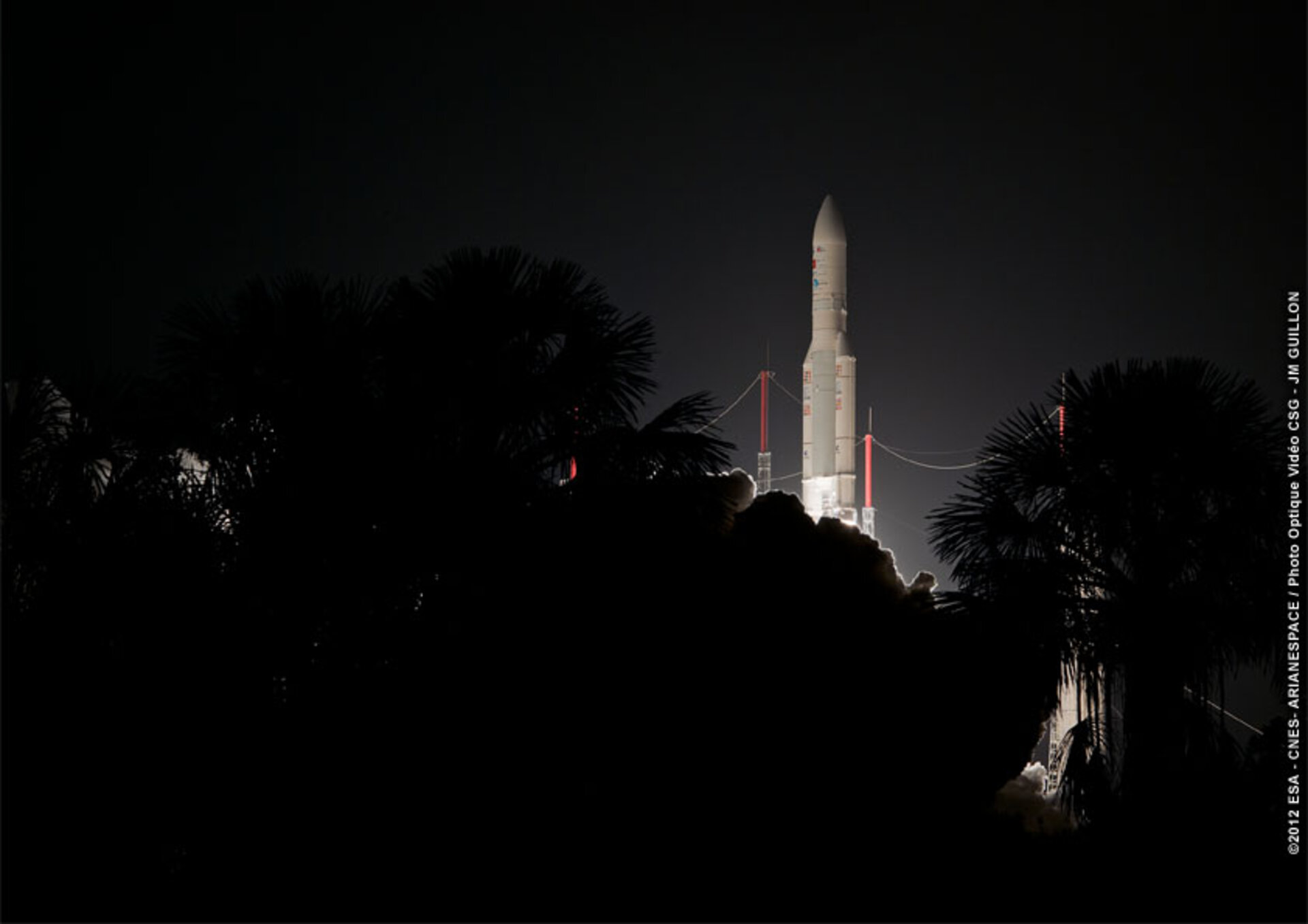 Liftoff of Ariane VA206
