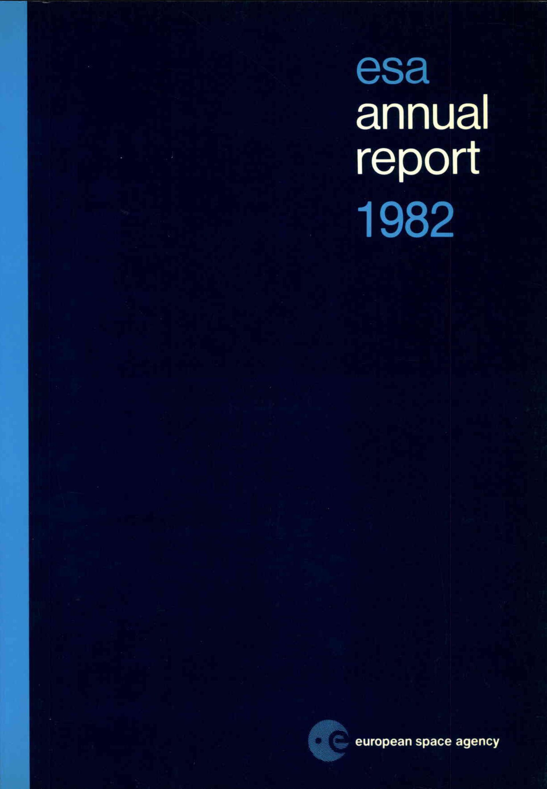 Annual Report 1982 cover