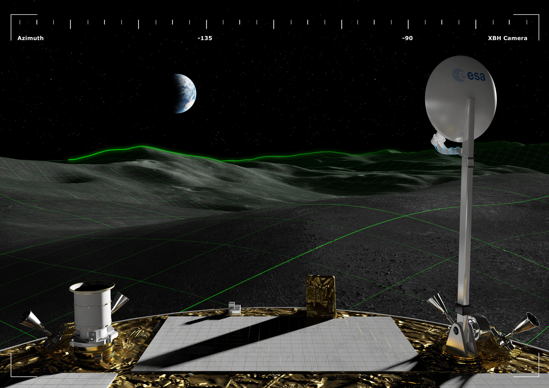 Lunar Lander flight phases