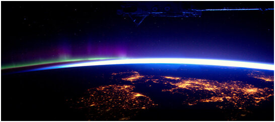 The UK and Ireland as seen by ESA astronaut André Kuipers from the ISS