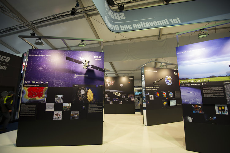 ESA at the Farnborough Airshow 2012