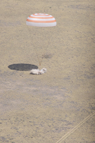 Soyuz landing