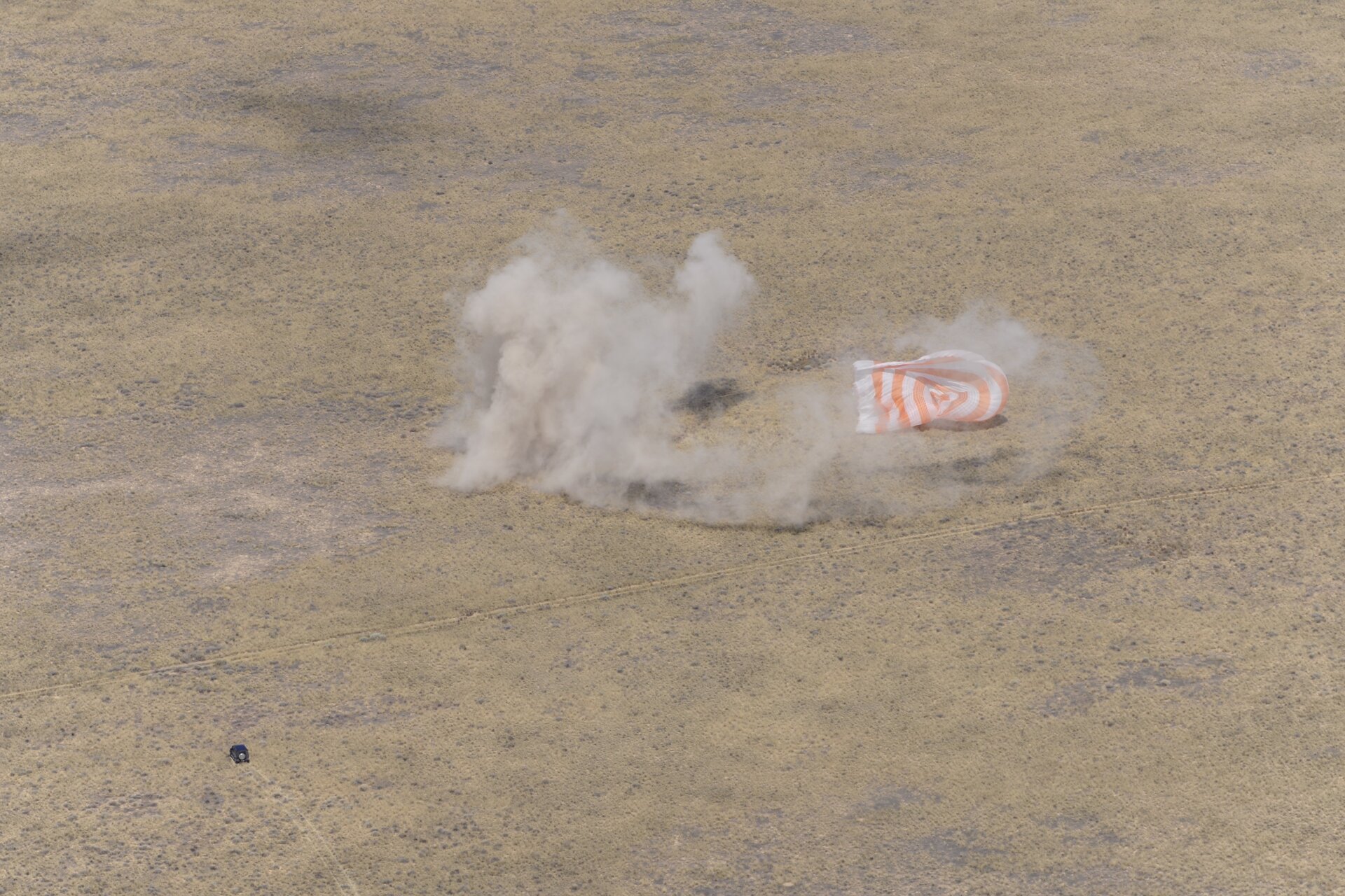 Soyuz landing