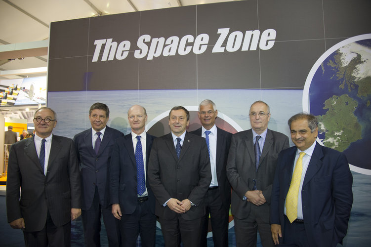 Space Day Conference, Farnborough airshow, 10 July 2012