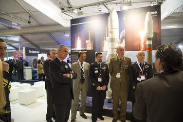 Visit of Dr Pierluigi Di Palma, Secretariat General of Defence, Italy