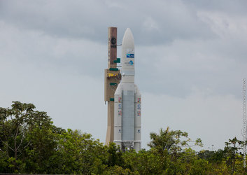 Ariane 5 VA208 transferred to launchpad