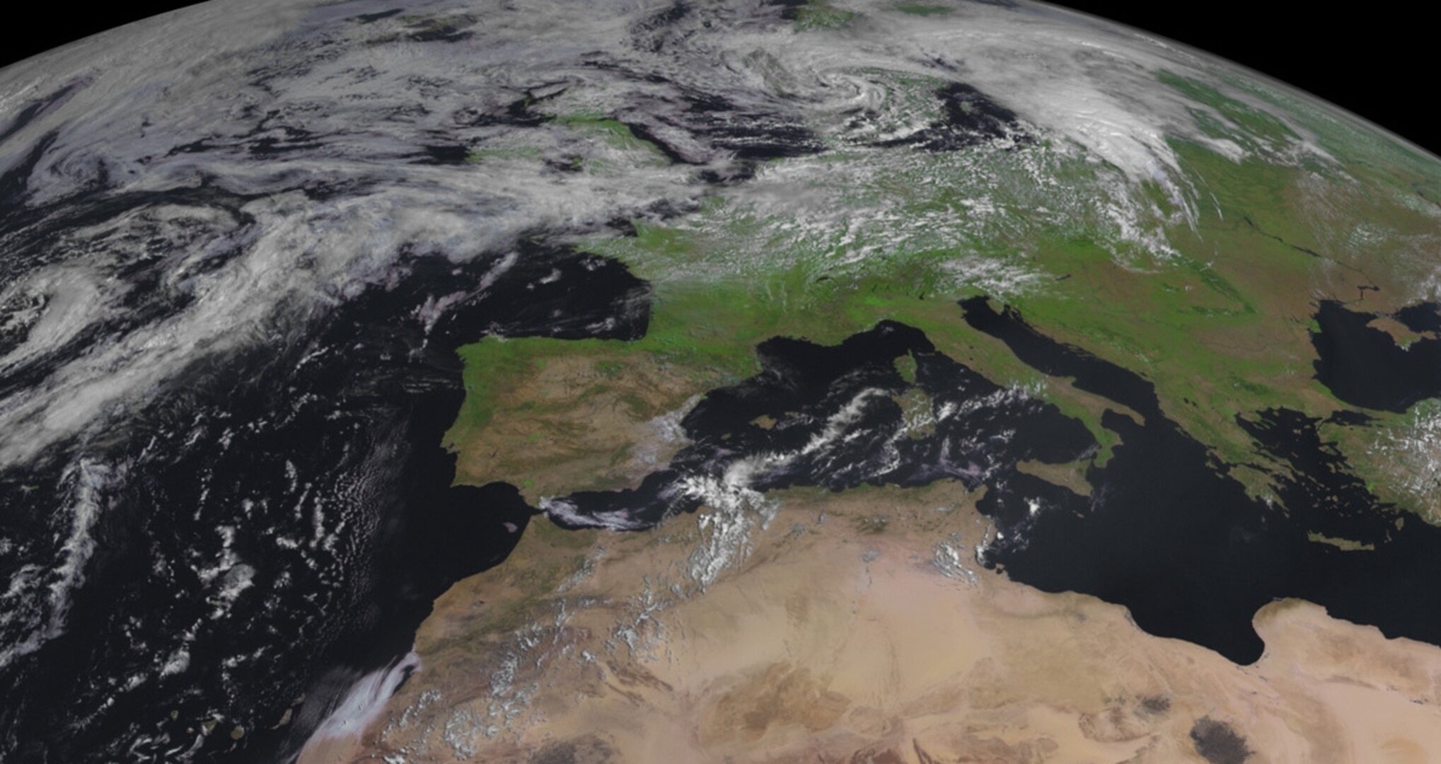 Europe from space