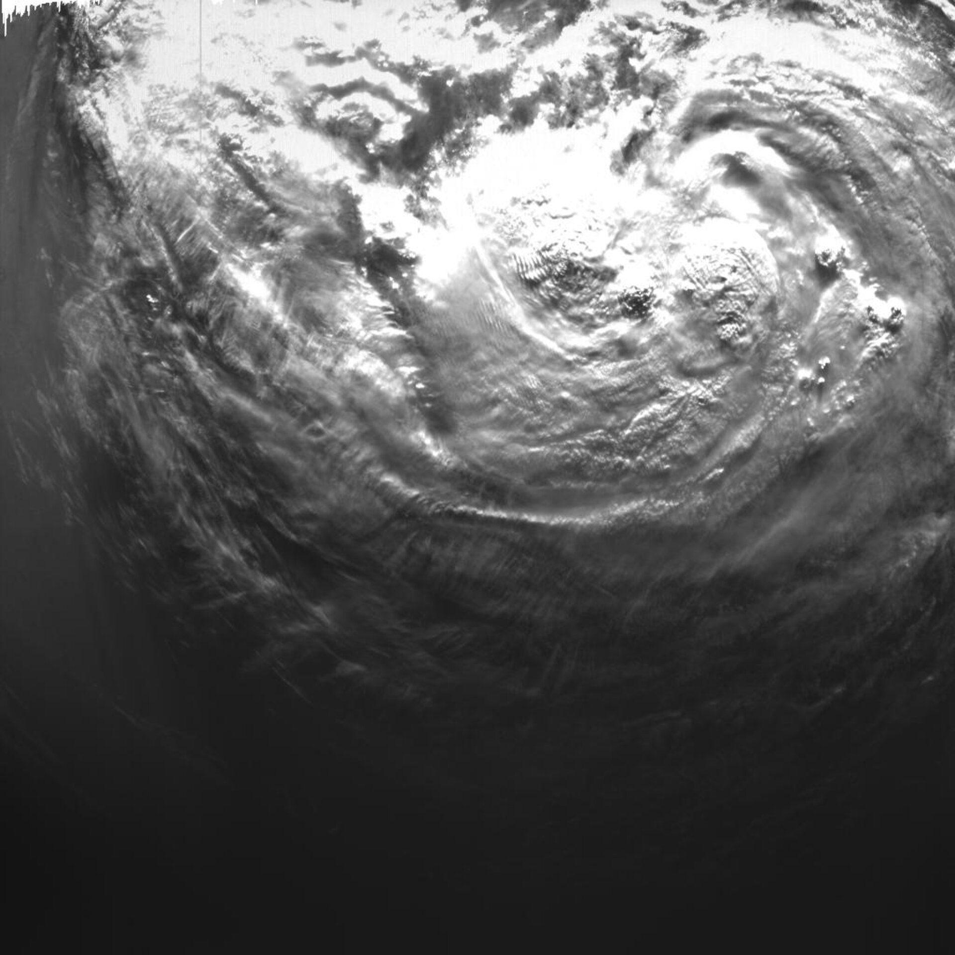 Image X-Cam de la tempête tropicale Isaac