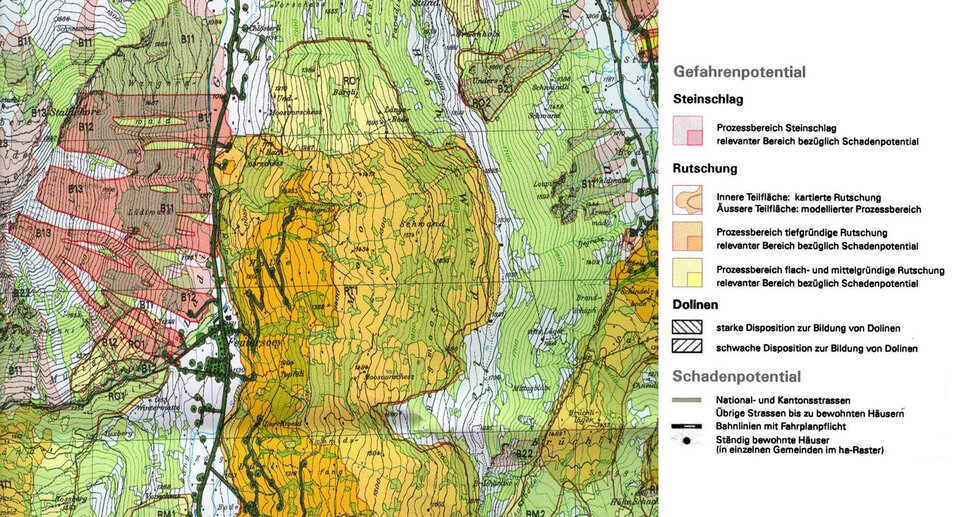 Hazard mapping