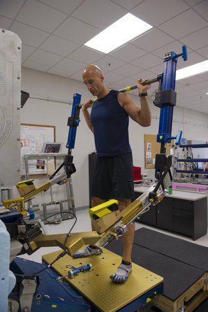 Luca training at NASA